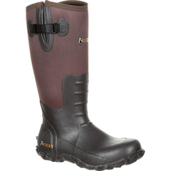 Rocky Core Brown Rubber Waterproof Outdoor Boot - Rocky