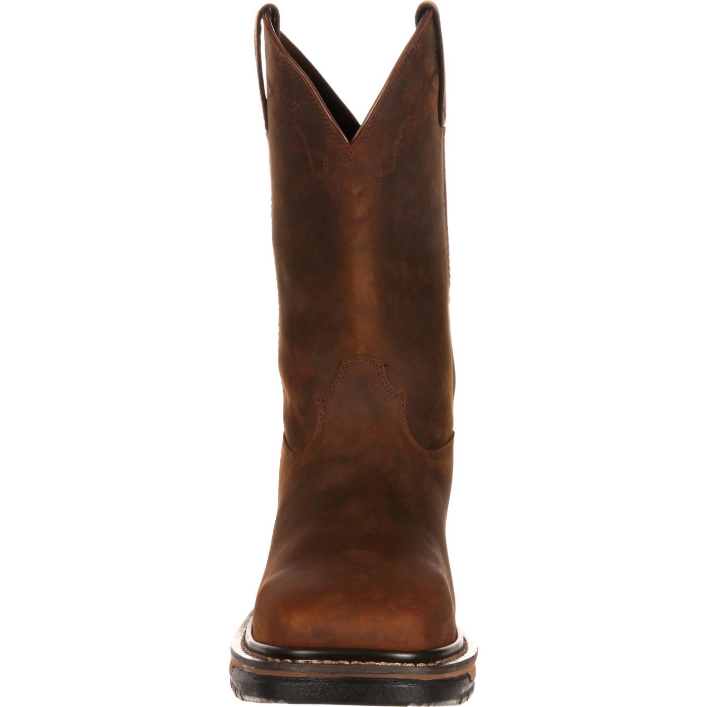 Rocky Original Ride Steel Toe Western Boot - Flyclothing LLC