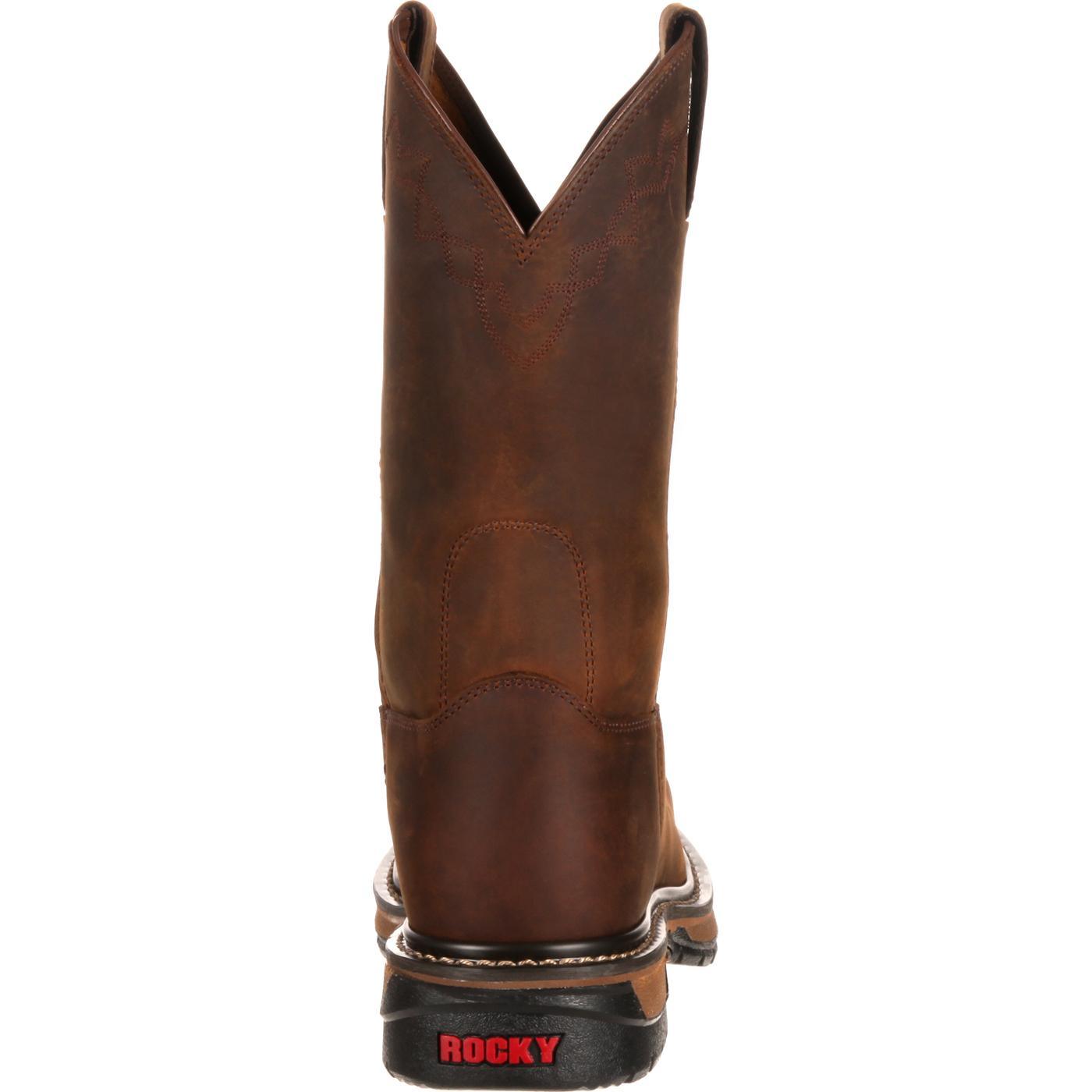 Rocky Original Ride Steel Toe Western Boot - Flyclothing LLC