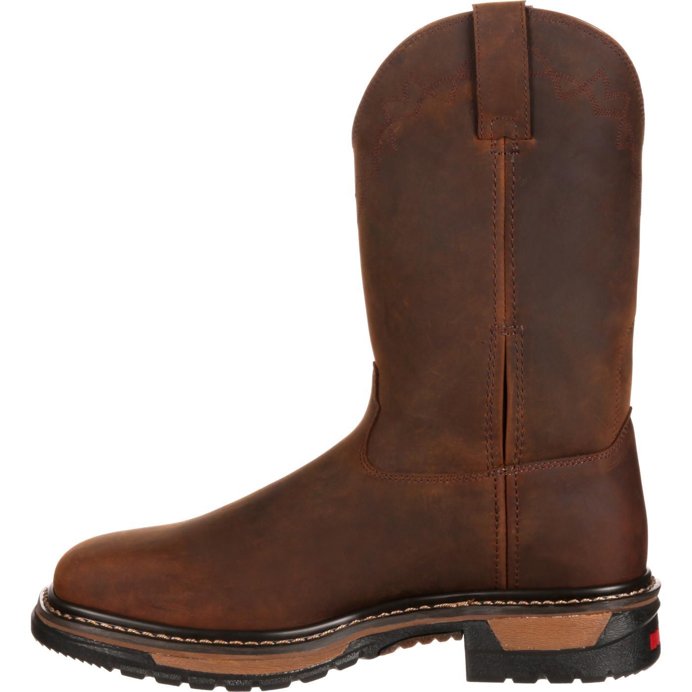 Rocky Original Ride Steel Toe Western Boot - Flyclothing LLC