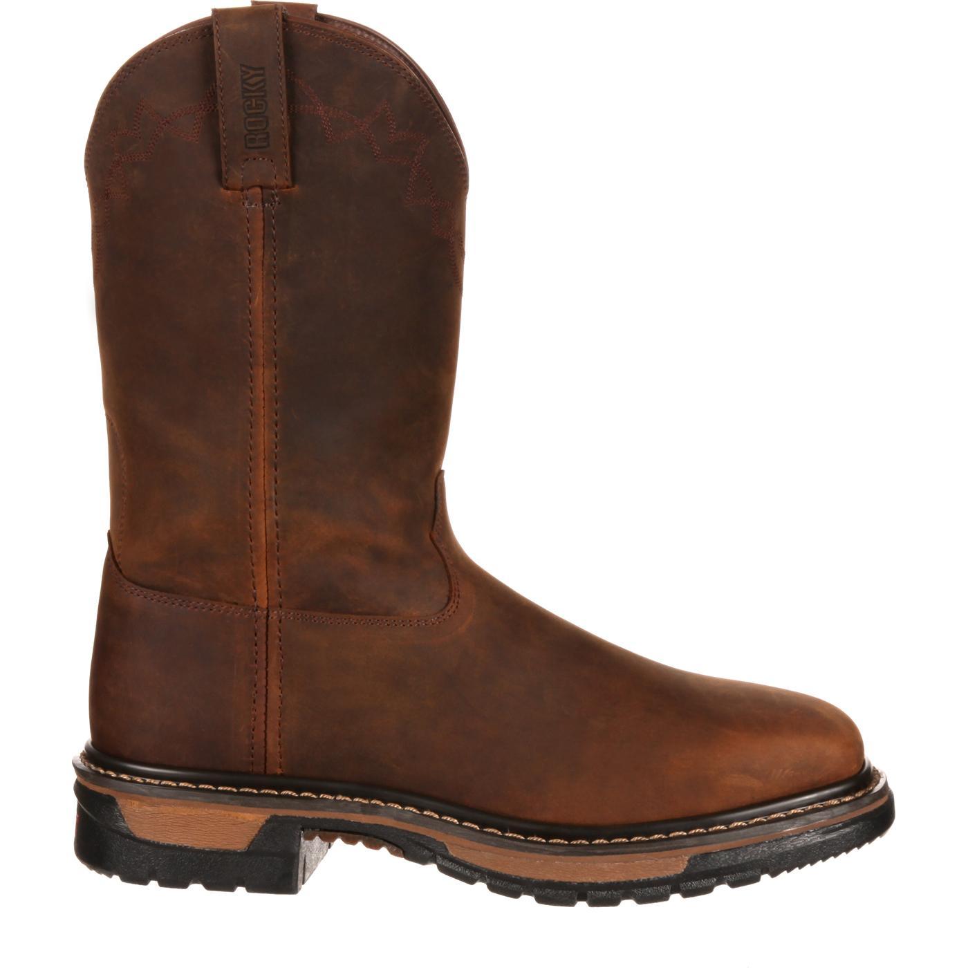 Rocky Original Ride Steel Toe Western Boot - Flyclothing LLC