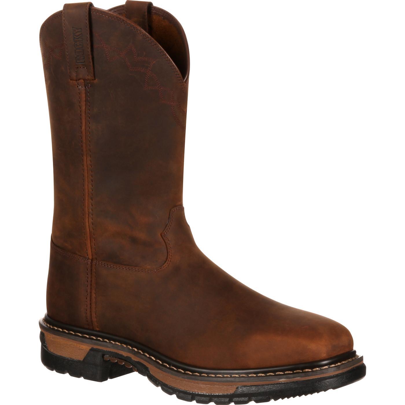 Rocky Original Ride Steel Toe Western Boot - Flyclothing LLC