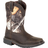 Rocky Big Kids' Ride FLX Waterproof Western Boot - Flyclothing LLC