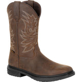 Rocky Worksmart 11" Composite Toe Waterproof Western Boot - Flyclothing LLC