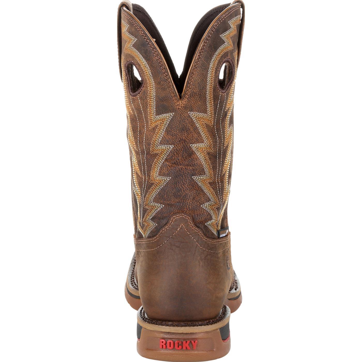 Rocky Long Range 11" Waterproof Western Boot - Rocky