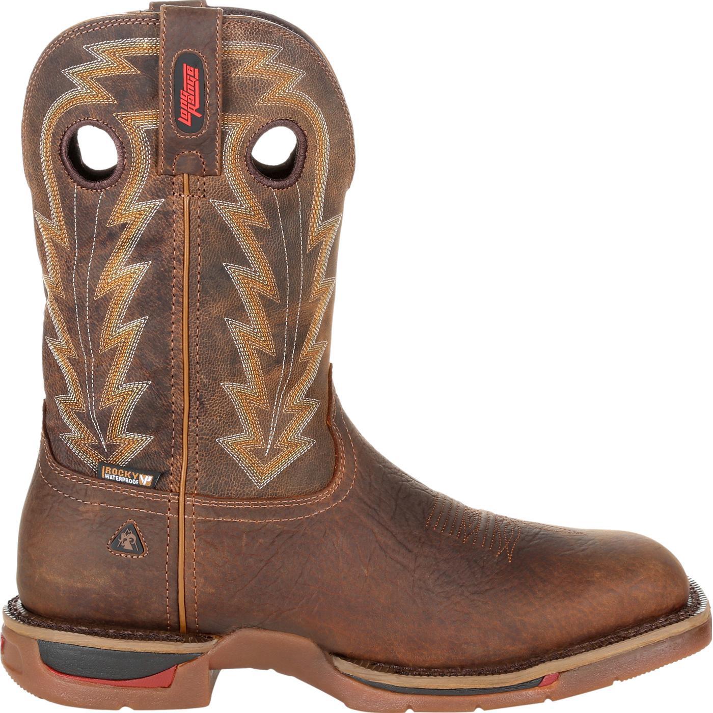 Rocky Long Range 11" Waterproof Western Boot - Rocky