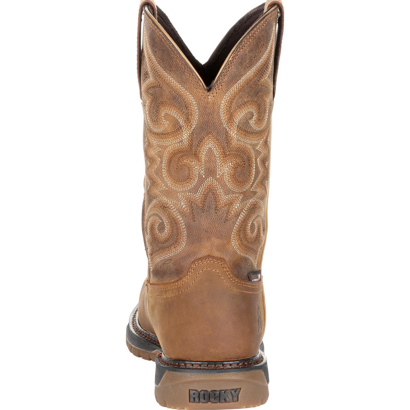 Rocky Original Ride FLX Women's Composite Toe Waterproof Western Boot - Flyclothing LLC