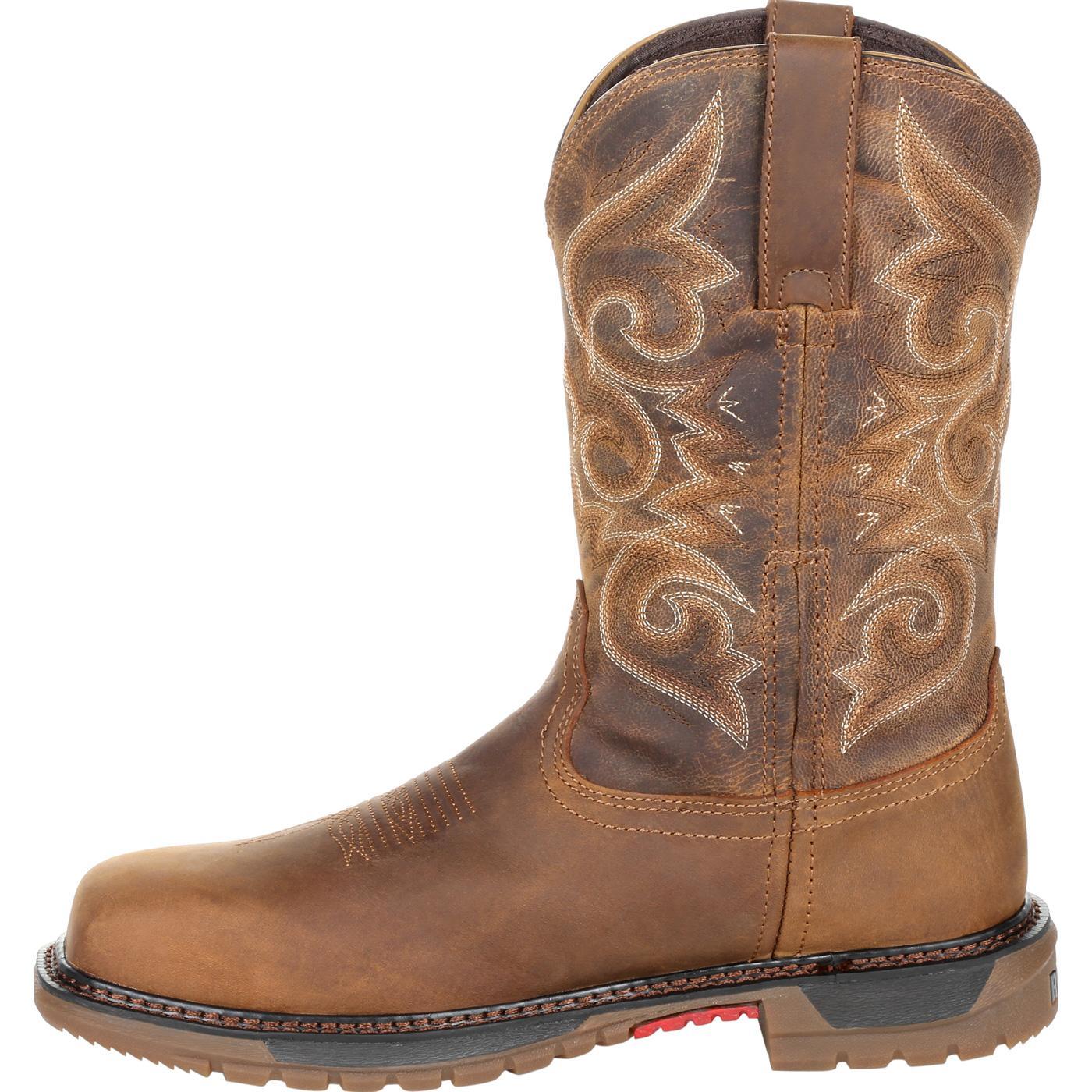 Rocky Original Ride FLX Women's Composite Toe Waterproof Western Boot - Flyclothing LLC