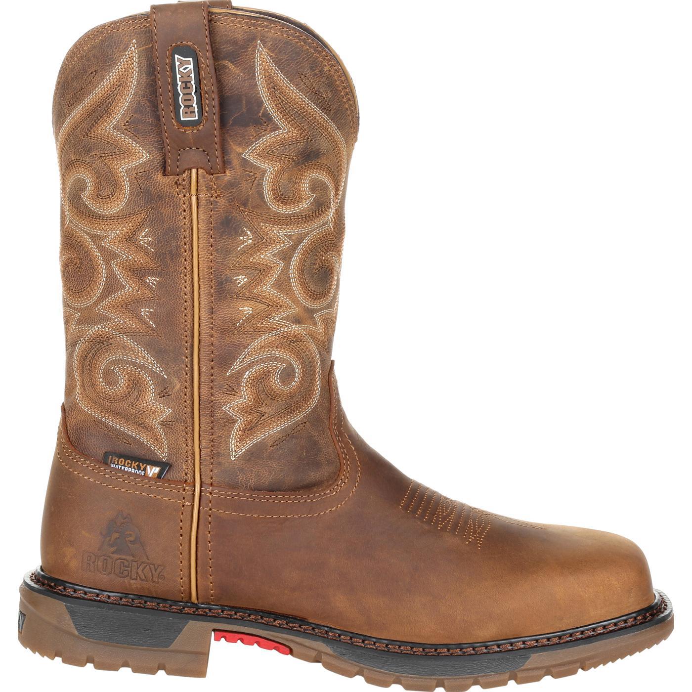 Rocky Original Ride FLX Women's Composite Toe Waterproof Western Boot - Flyclothing LLC