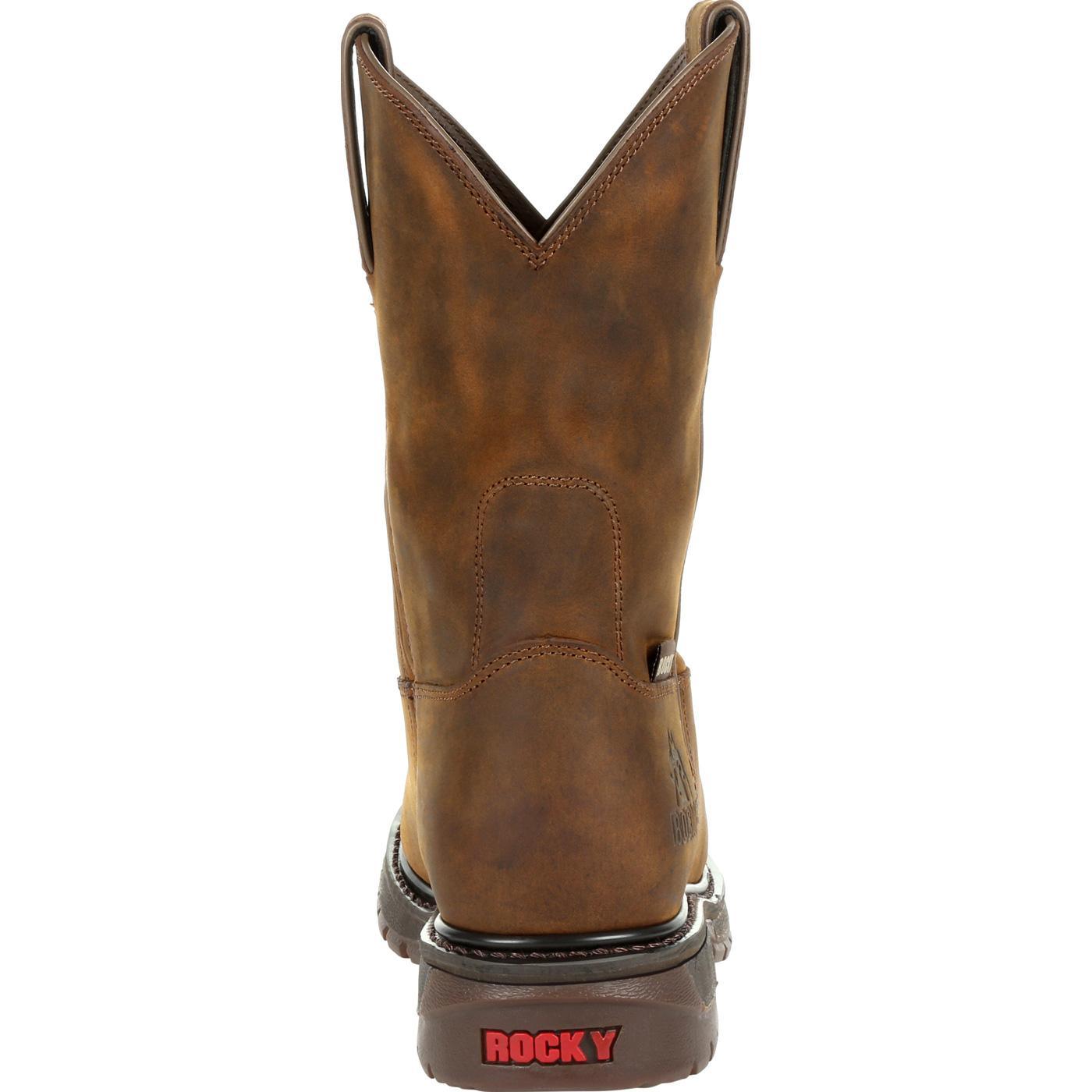 Rocky Original Ride Steel Toe Western Boot - Flyclothing LLC