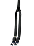 Scully BLACK FRENCH SILK SUSPENDER - Flyclothing LLC