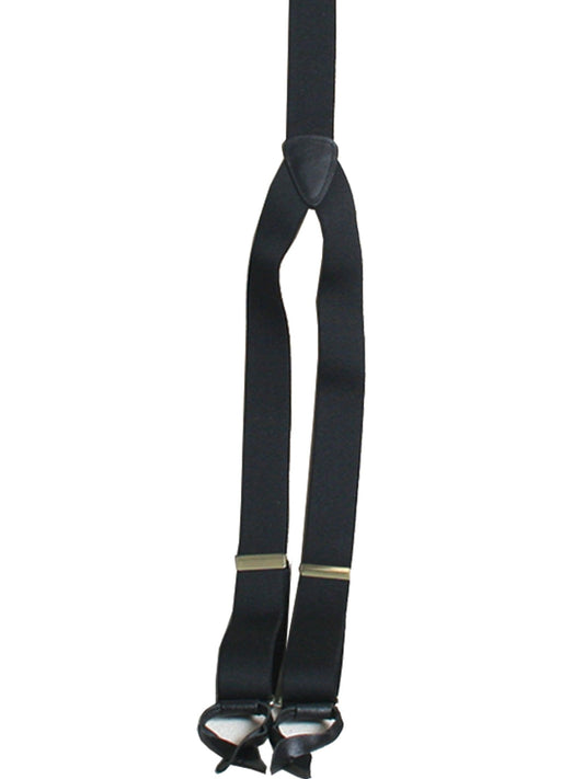 Scully BLACK ELASTIC SUSPENDERS - Flyclothing LLC