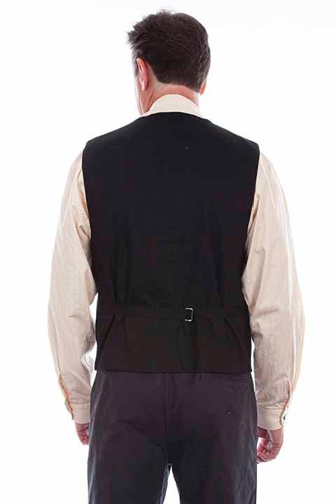 Scully 4 Pocket Wool Blend Vest Black - Flyclothing LLC