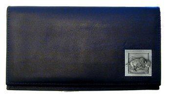 Checkbook Cover - Bison - Siskiyou Buckle