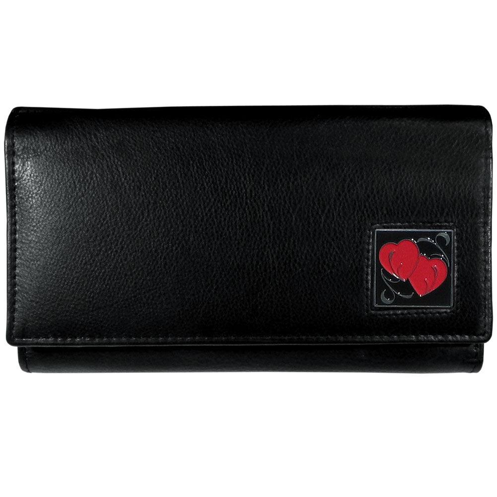 Women's Wallet - Double Heart - Flyclothing LLC