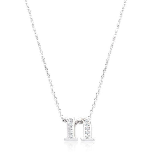 Pave Initial N Pendant - Flyclothing LLC