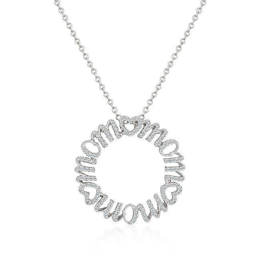 Mom Circle Pendant - JGI