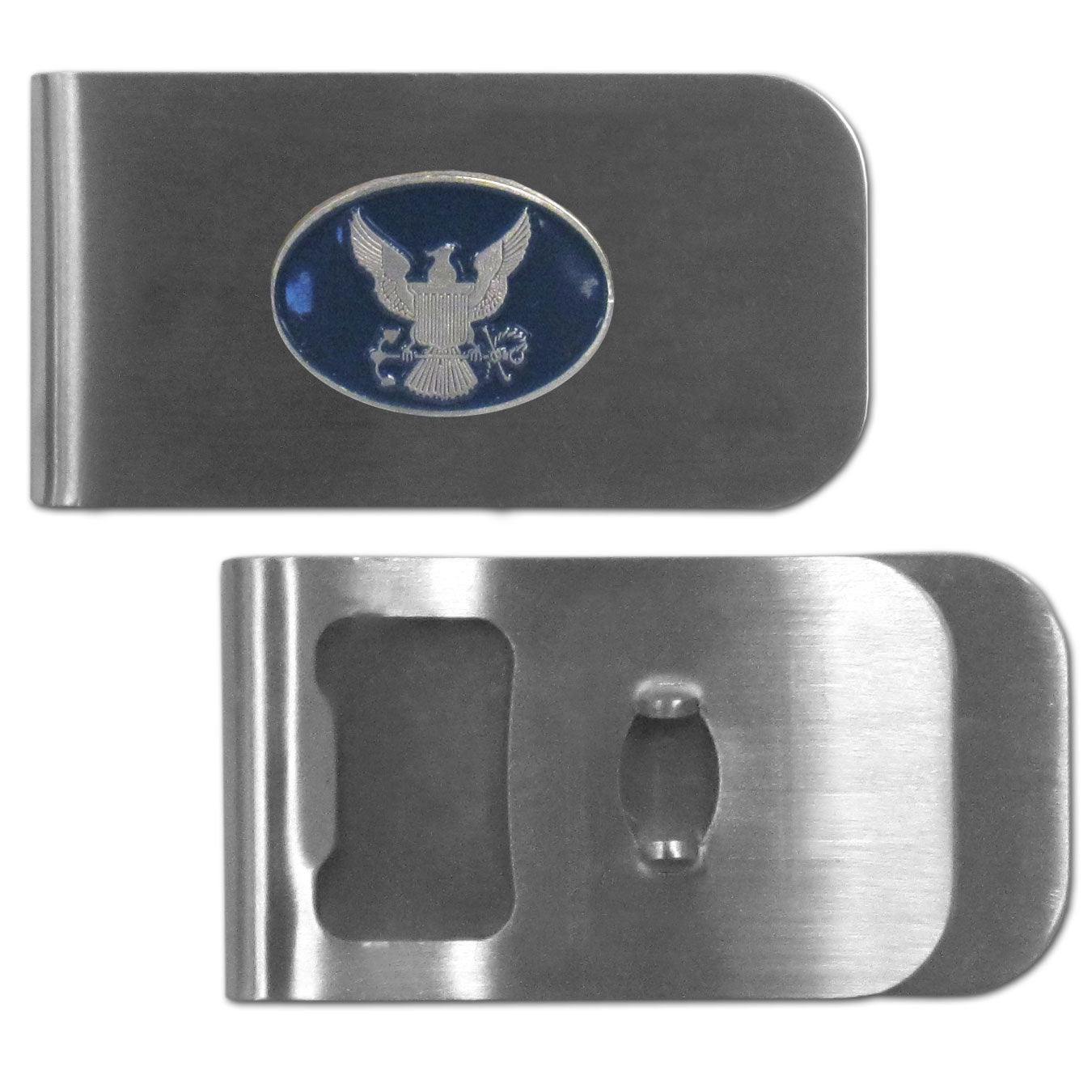 Navy Bottle Opener Money Clip - Flyclothing LLC