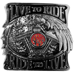 Live To Ride Hitch Cover - Flyclothing LLC