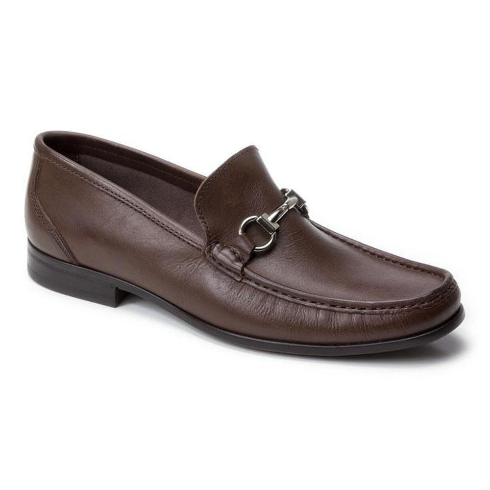 Sandro Moscoloni Malibu Brown Leather Bit Loafer - Flyclothing LLC