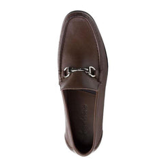 Sandro Moscoloni Malibu Brown Leather Bit Loafer - Flyclothing LLC