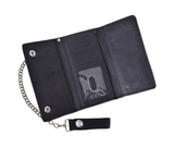 Unik International Black Biker Chain Wallets - Flyclothing LLC