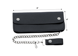 Unik International Bifold Biker Chain Wallet - Flyclothing LLC