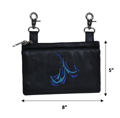 Unik International Black Ladies Clip on Bags - Flyclothing LLC