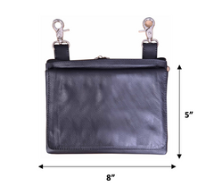 Unik International Black Ladies Clip on Bags - Flyclothing LLC