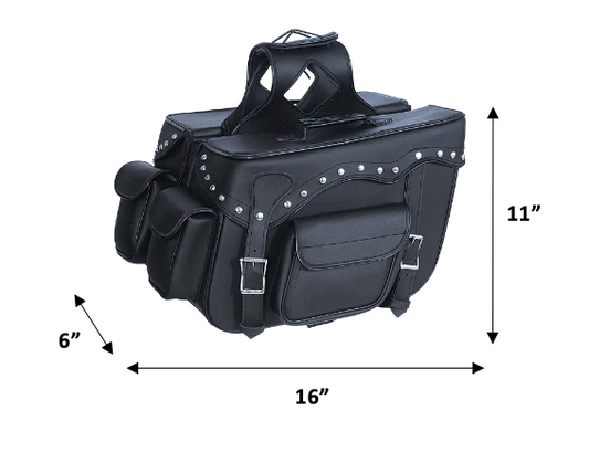 Unik International PVC Saddle Bag - Flyclothing LLC