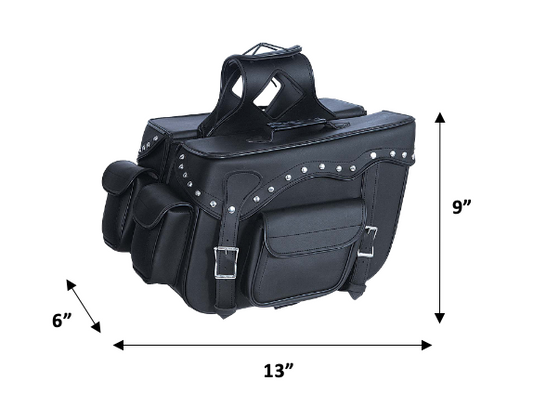 Unik International PVC Saddle Bag - Flyclothing LLC