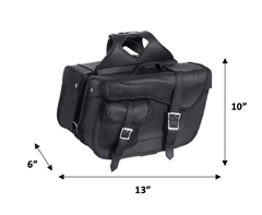 Unik International PVC Saddle Bag - Flyclothing LLC