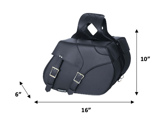 Unik International PVC Saddle Bag - Flyclothing LLC