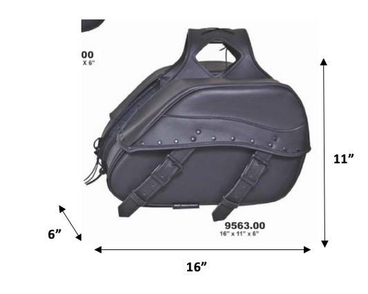 Unik International PVC Saddle Bag - Flyclothing LLC