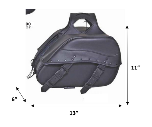 Unik International PVC Saddle Bag - Flyclothing LLC