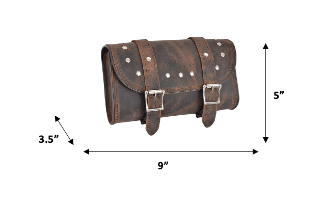 Unik International Hard Leather Tool Bag - Flyclothing LLC