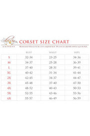 Daisy Corsets Top Drawer CURVY Black/Silver Brocade Double Steel Boned Overbust Corset - Flyclothing LLC