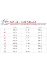 Daisy Corsets Top Drawer 4 PC Faux Leather Dark Angel Corset Dress Costume - Flyclothing LLC