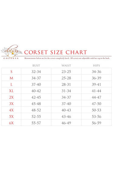 Daisy Corsets Lavish 5 PC Flirty Red Bunny Corset Costume - Flyclothing LLC