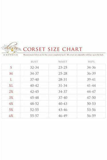 Top Drawer 4 PC Bustier Bunny Corset Costume - Flyclothing LLC