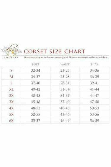 Daisy Corsets Lavish Mermaid Holo Short Bustier Top