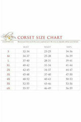 Daisy Corsets Top Drawer 4 PC Sequin Dark Angel Corset Costume - Flyclothing LLC
