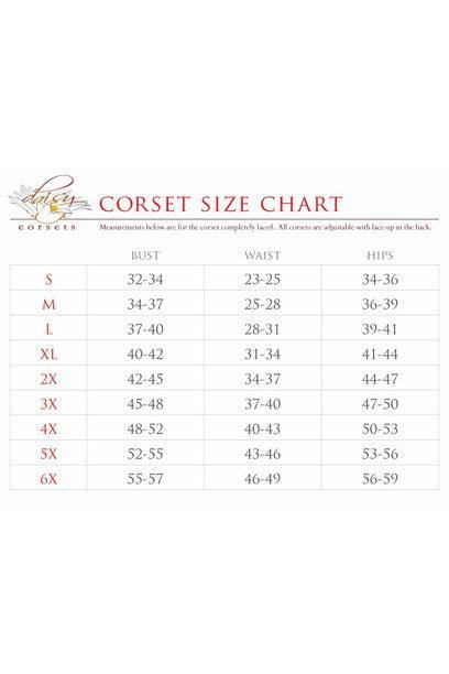 Lavish 3 PC Gothic Angel Corset Costume - Flyclothing LLC