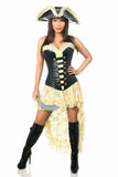 Daisy Corsets Top Drawer 4 PC Pirate Wench Costume