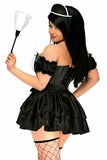 Daisy Corsets Top Drawer 4 PC French Maid Costume - Flyclothing LLC