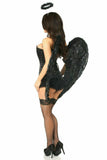 Daisy Corsets Top Drawer 4 PC Night Angel Corset Costume - Flyclothing LLC