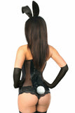 Daisy Corsets Top Drawer 4 PC Bad Bunny Fishnet Corset Costume - Flyclothing LLC