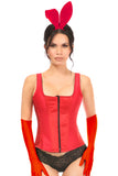 Daisy Corsets Top Drawer 4 PC Classic Red Bunny Corset Costume - Flyclothing LLC