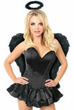 Daisy Corsets Top Drawer Angel of Darkness Costume - Flyclothing LLC