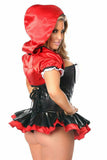 Daisy Corsets Top Drawer Premium Red Riding Hood Corset Dress Costume - Flyclothing LLC